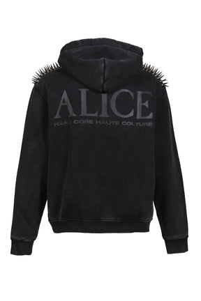 DEEGAN PULLOVER HOODIE / BLK