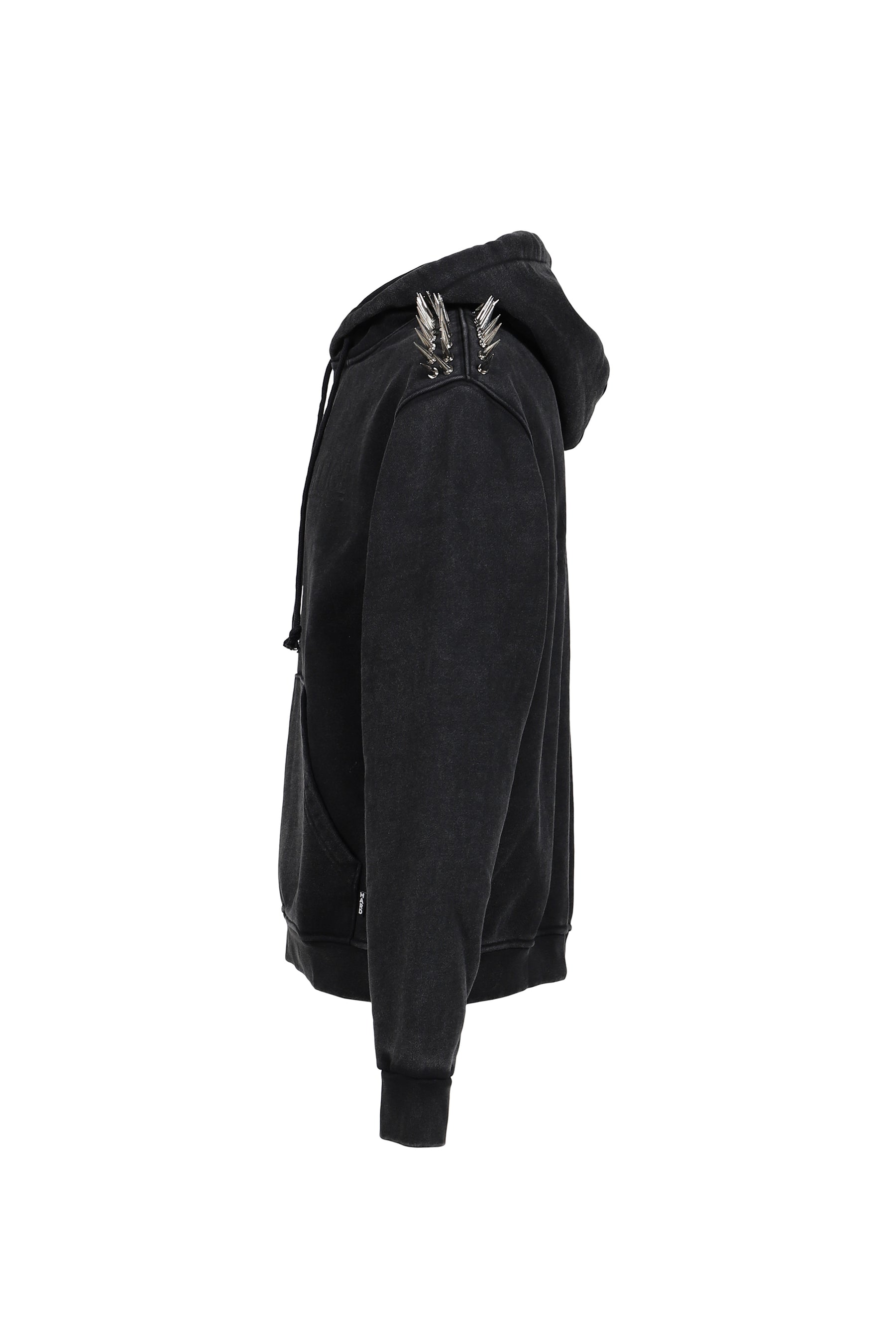 DEEGAN PULLOVER HOODIE / BLK