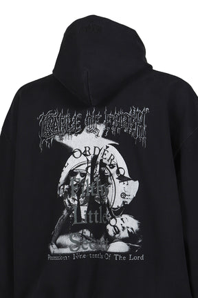 COF FILTHY SECRET OVERSIZED HOODIE / WASHED BLK 