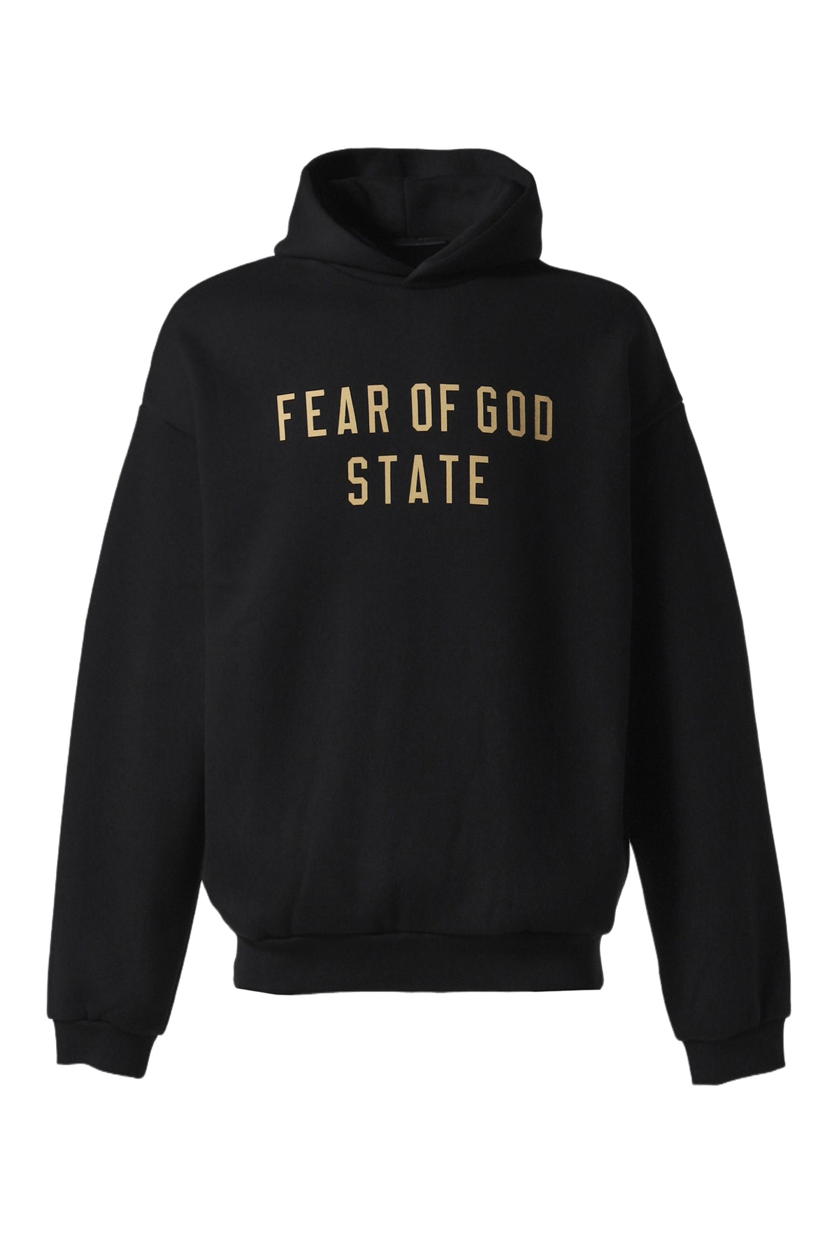 FLEECE HOODIE / BLK