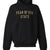 FLEECE HOODIE / BLK