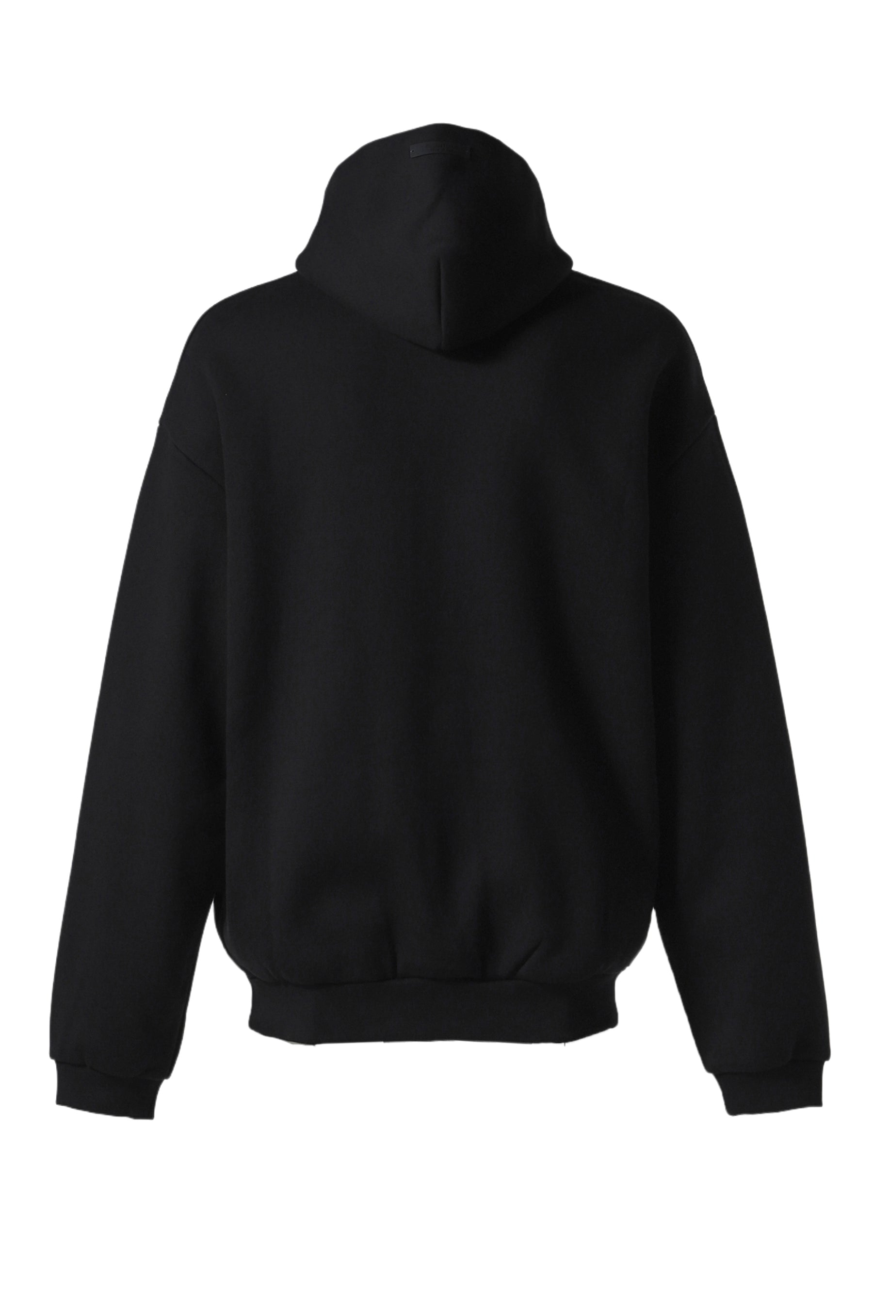 FLEECE HOODIE / BLK