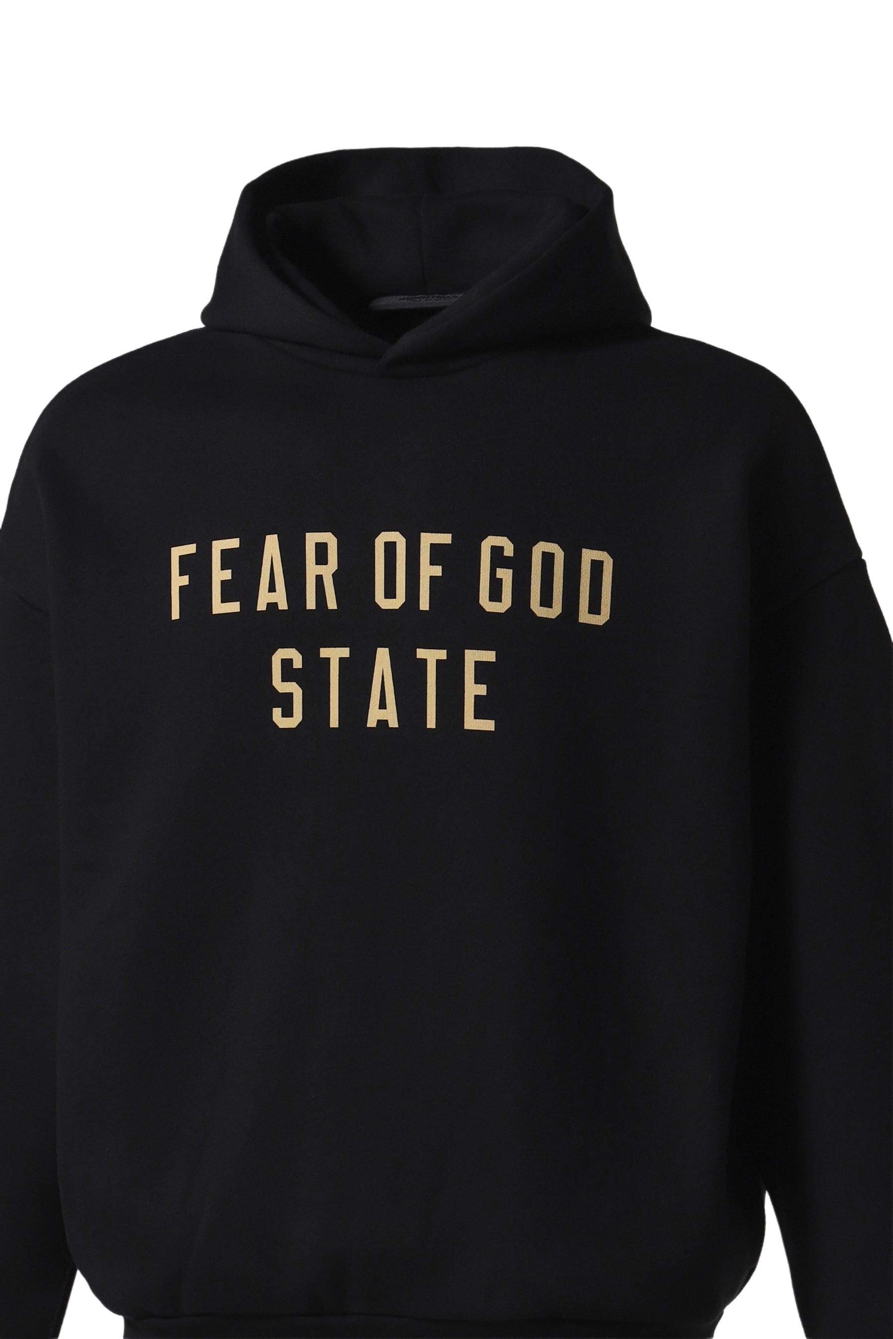 FLEECE HOODIE / BLK