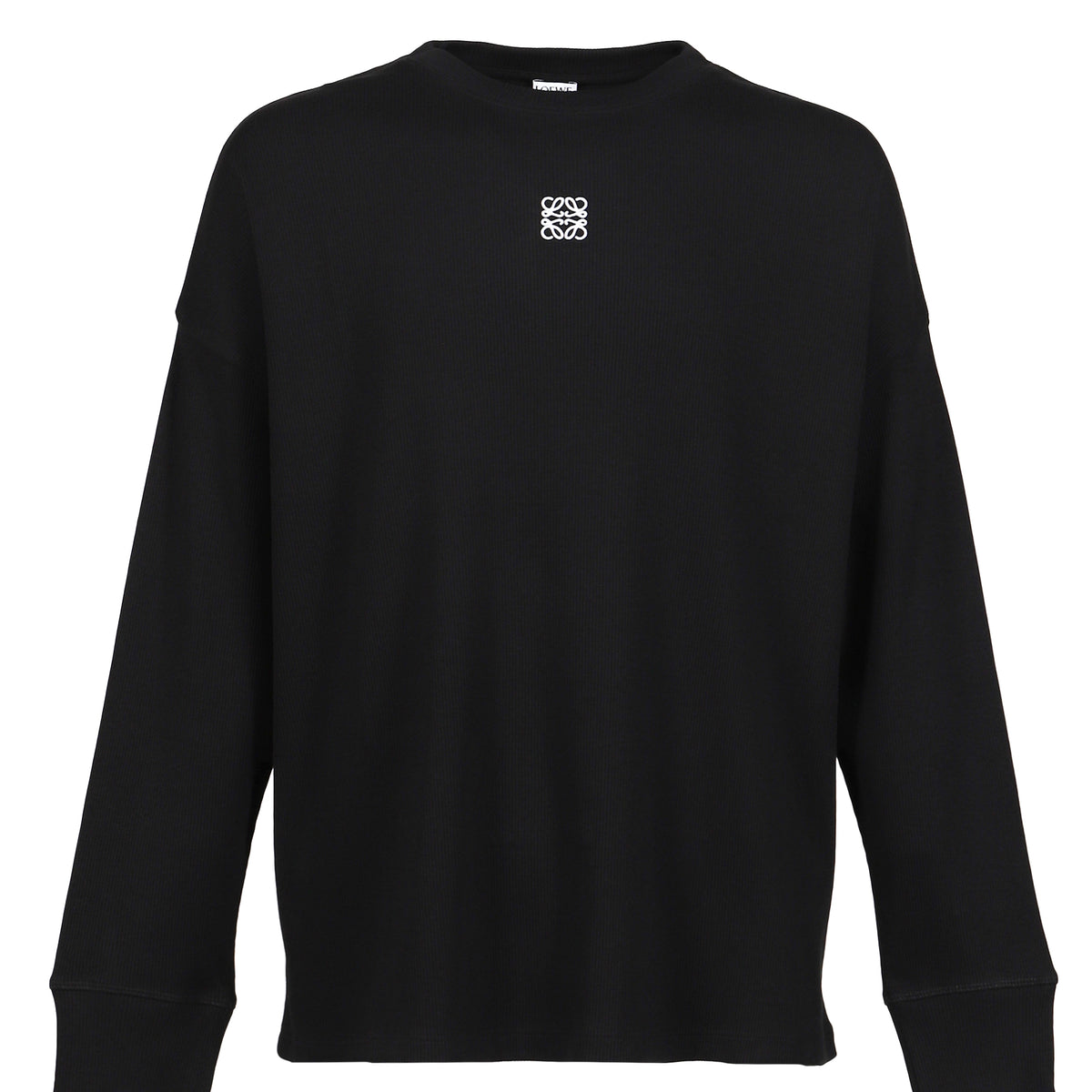 LOEWE ロエベ SS26 LONG SLEEVE T-SHIRT / BLK - NUBIAN ヌビアン