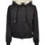 MB FLOWER ZIP-UP HOODIE / BLK