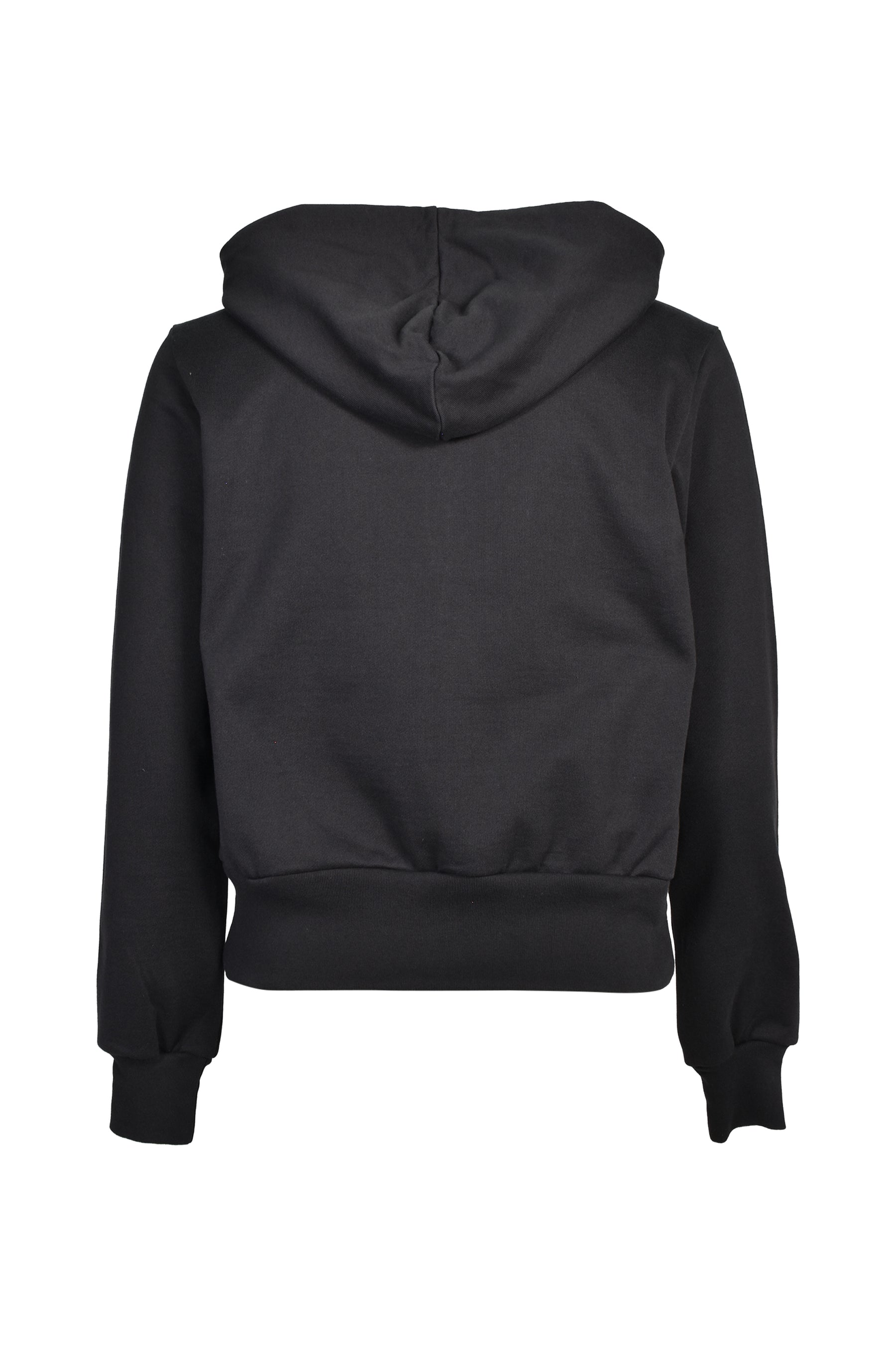 MB FLOWER ZIP-UP HOODIE / BLK