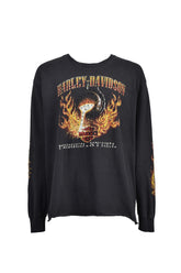 NEW HAMPSHIRE LS TEE / BLK