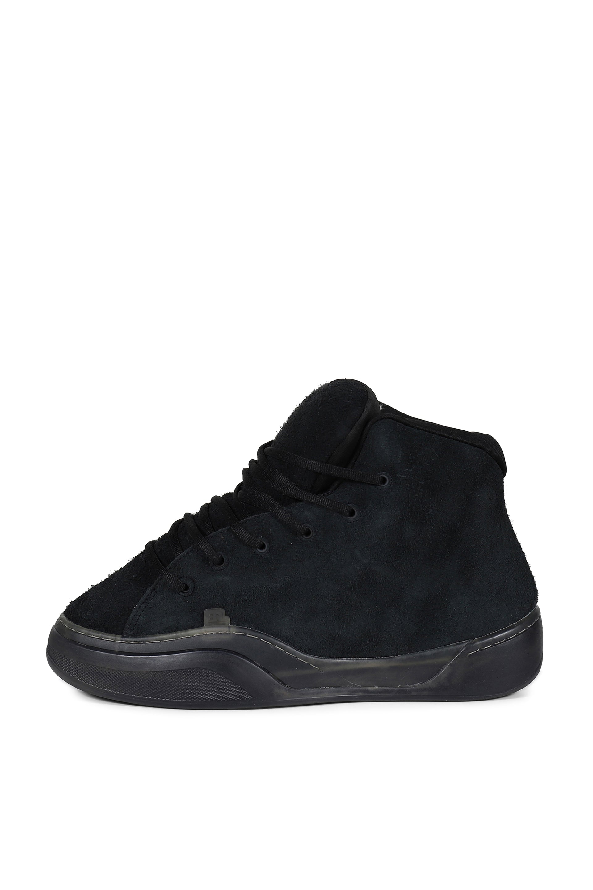 SUEDE MID VAMP SNEAKERS / BLK