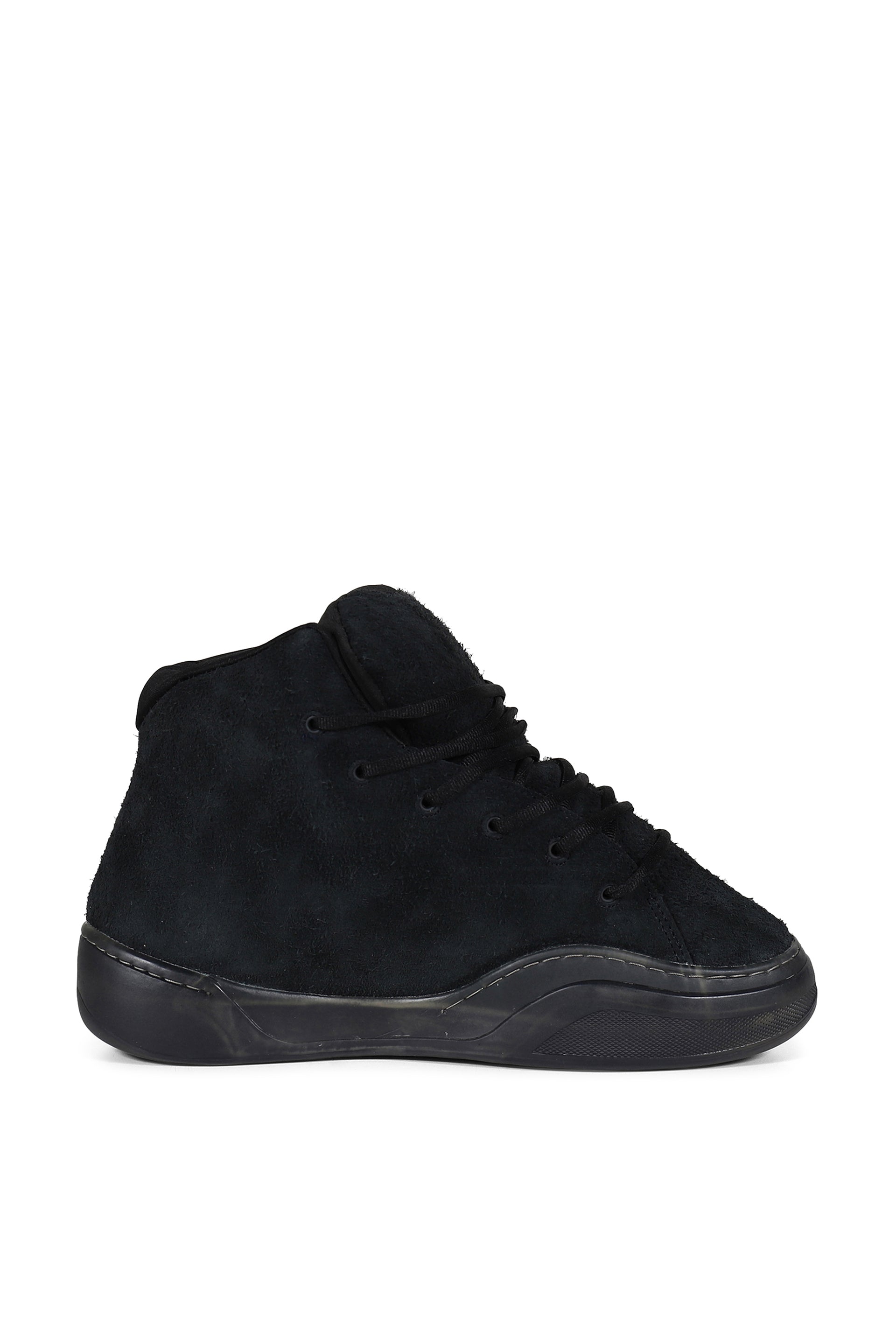 SUEDE MID VAMP SNEAKERS / BLK