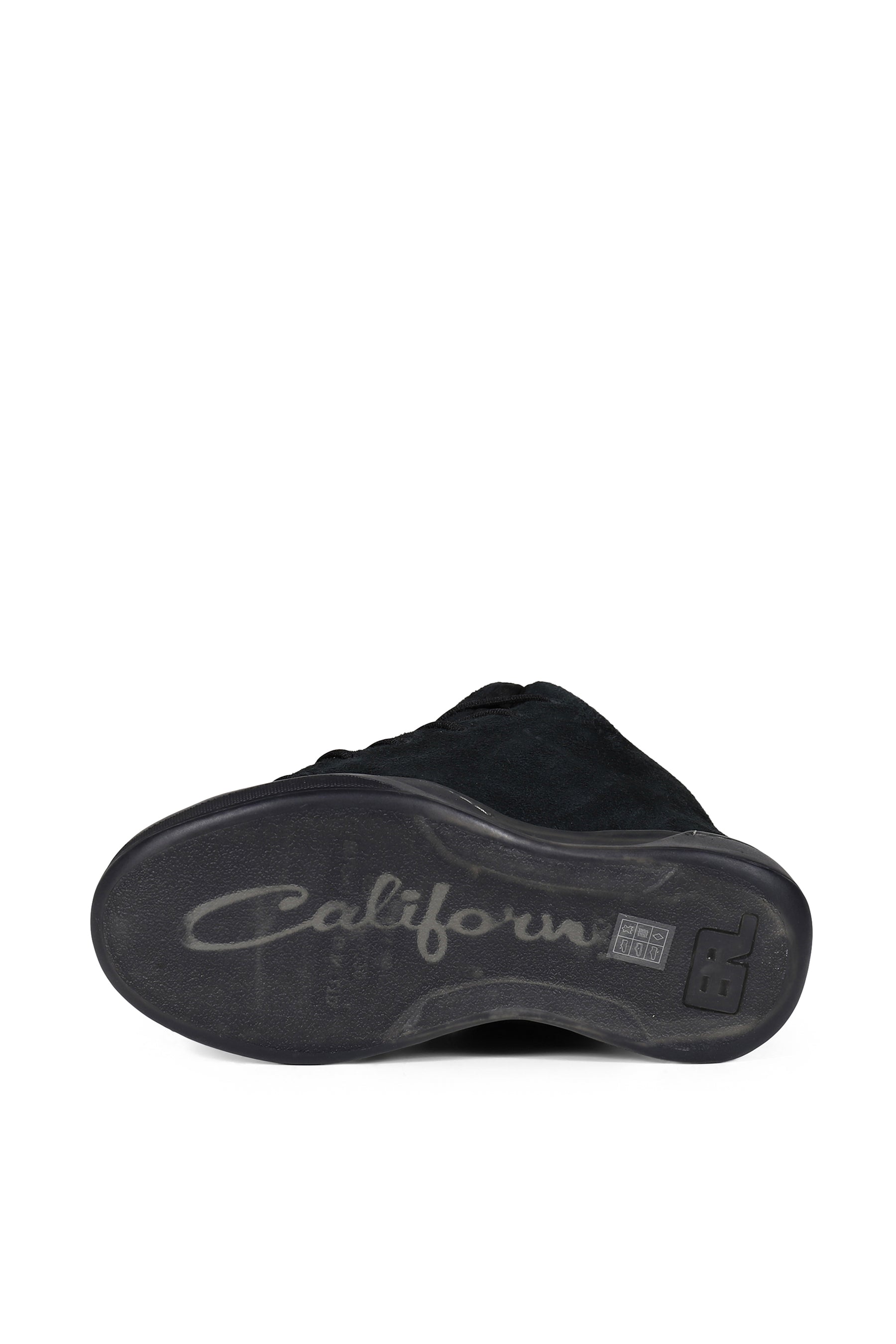 SUEDE MID VAMP SNEAKERS / BLACK