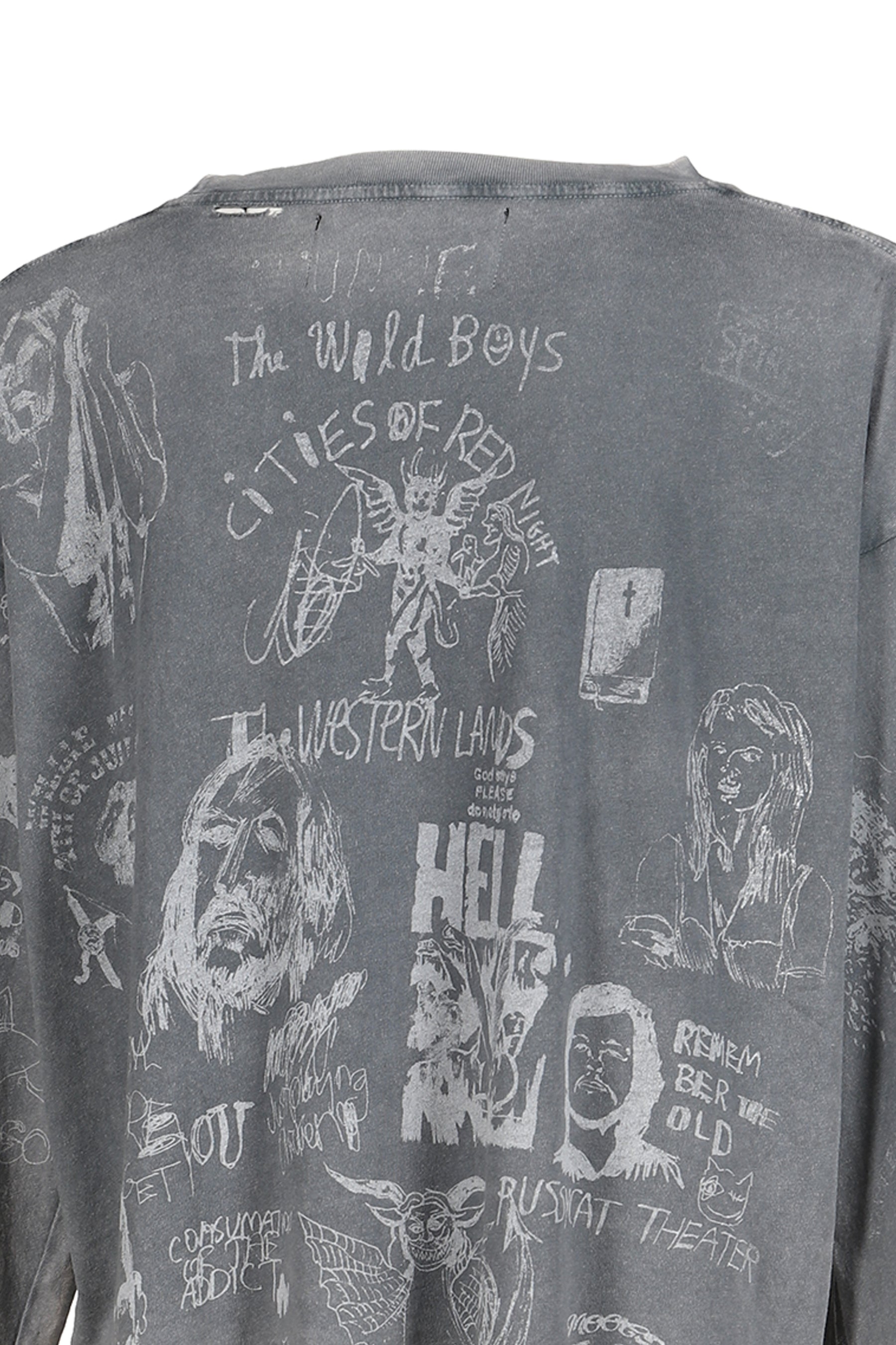 BETHLEHEM INN L/S TEE / GRY