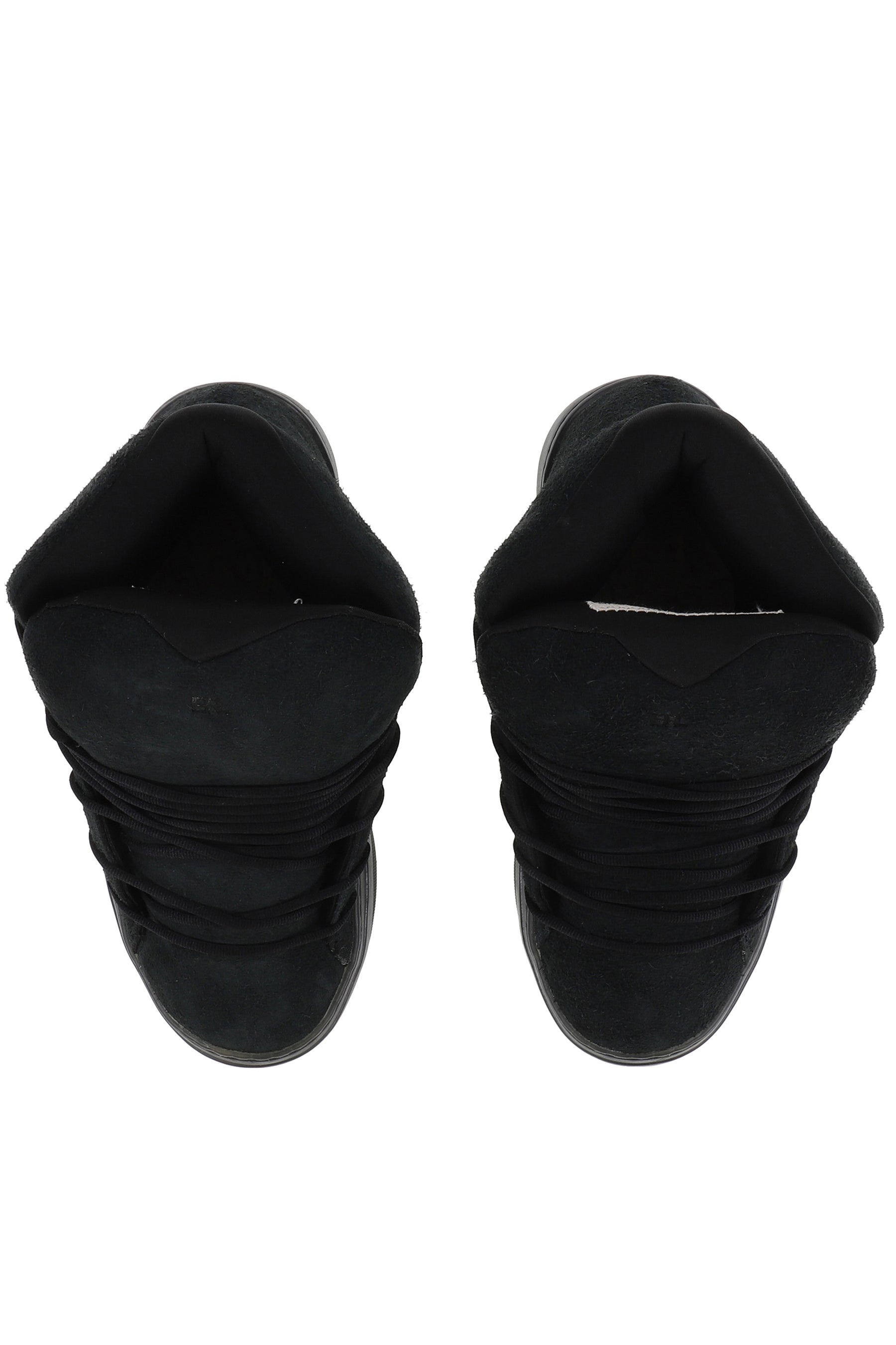 SUEDE MID VAMP SNEAKERS / BLACK