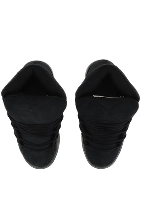 SUEDE MID VAMP SNEAKERS / BLACK