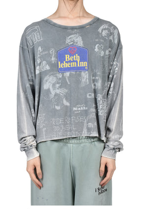 BETHLEHEM INN L/S TEE / GRY