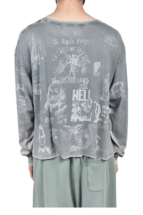 BETHLEHEM INN L/S TEE / GRY