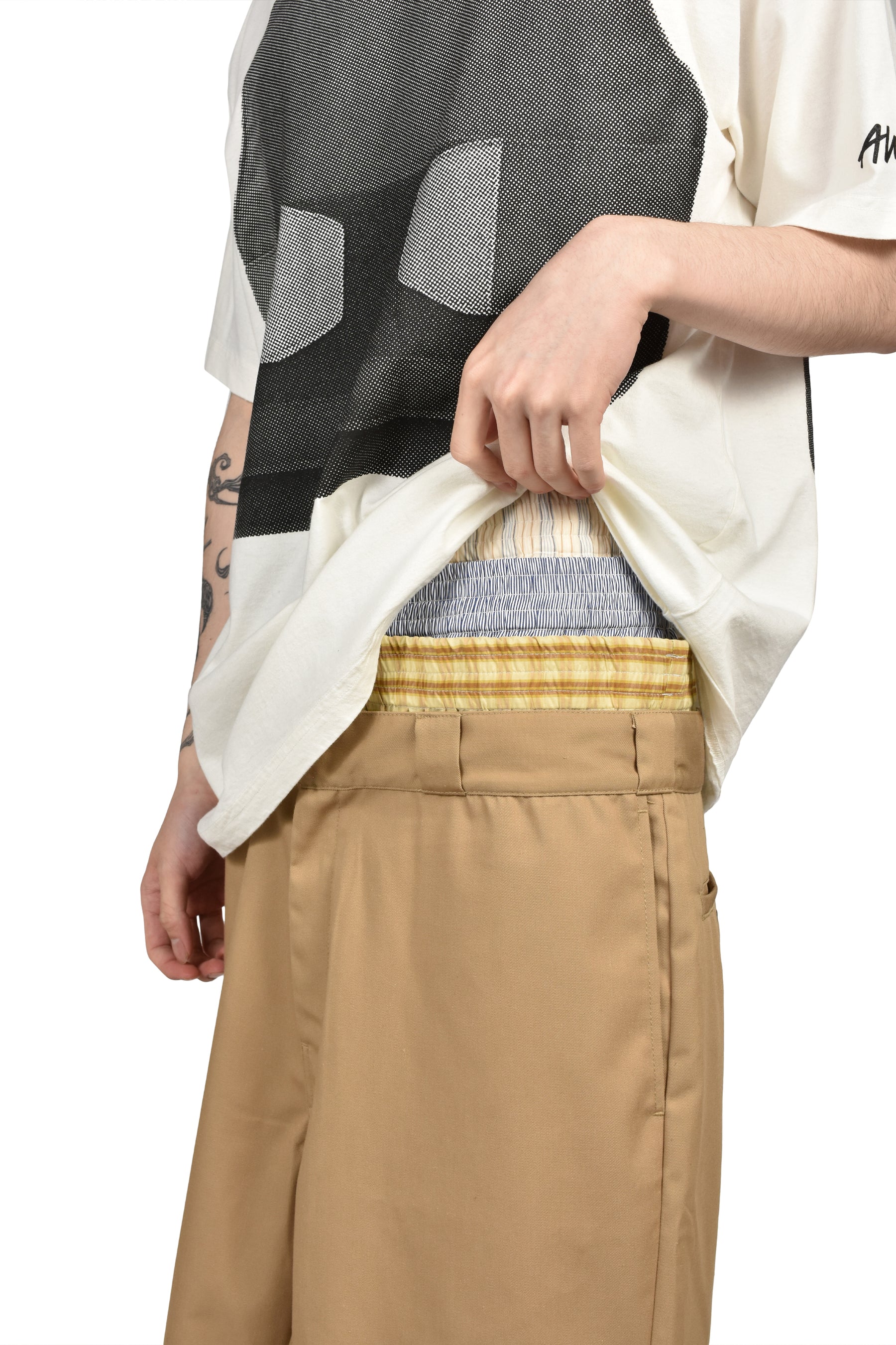 STACKED BERMUDAS / BEI