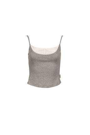 HONEY LAYERED CAMISOLE / GRY