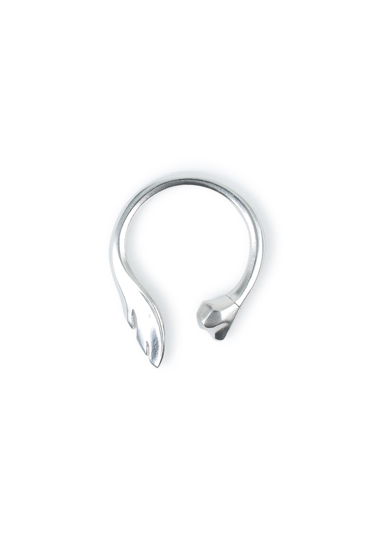 ANGEL BONE KEY RING / SIL