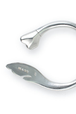 ANGEL BONE KEY RING / SIL