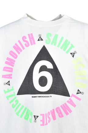 SAINT Mxxxxxx セントマイケル SS26 SS T-SHIRT/6 / WHT - NUBIAN ヌビアン