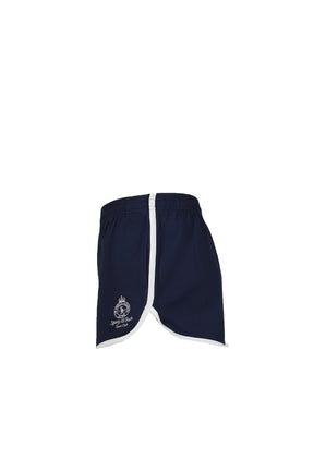 CROWN TENNIS PIQUE SHORT / DARK NVY