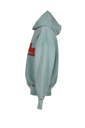 "FEAR OF GOD" CLASSIC FIT HOODIE / SKY