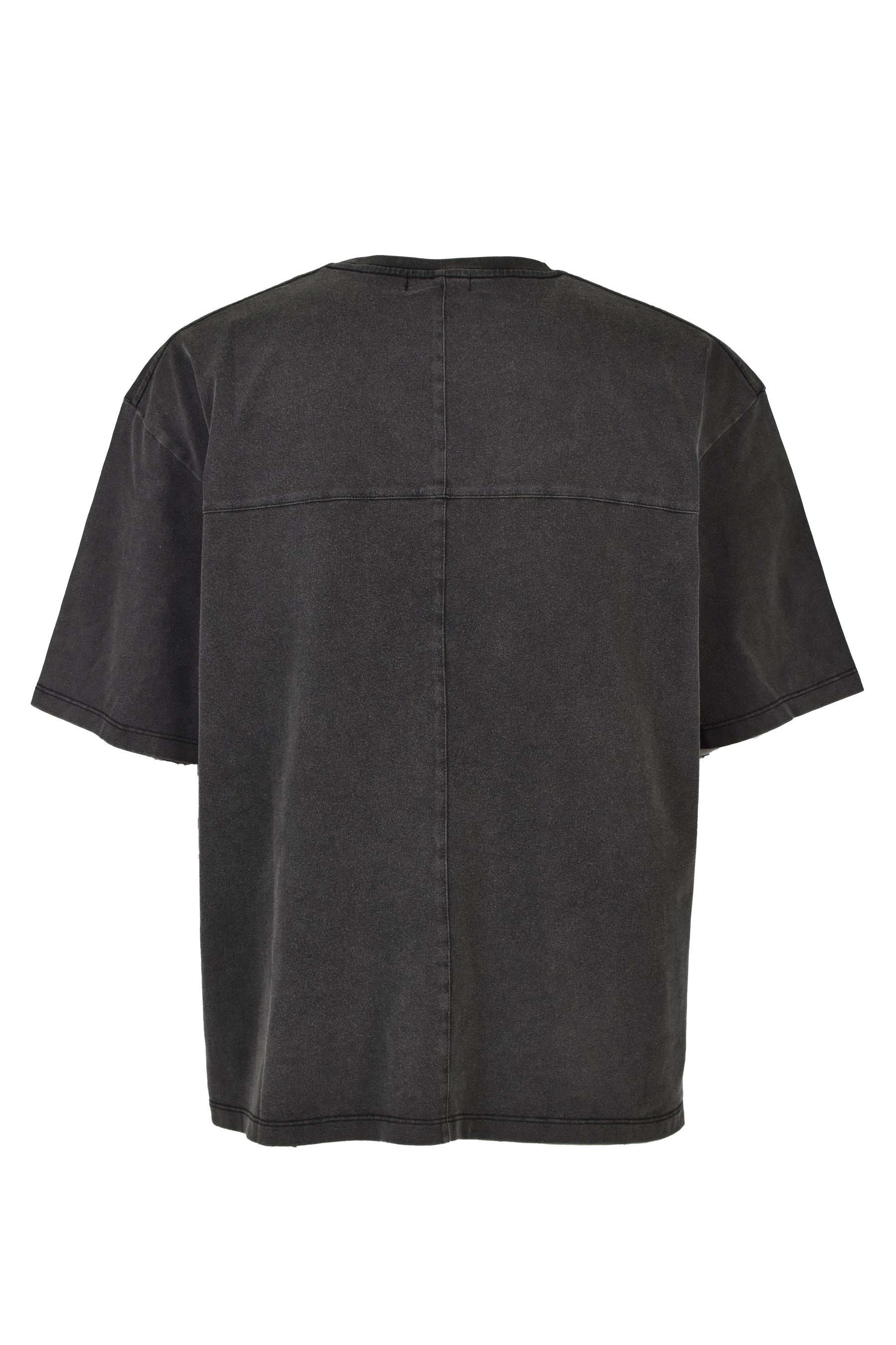 WASHED ARCH LOGO T-SHIRT / VINTAGE BLK