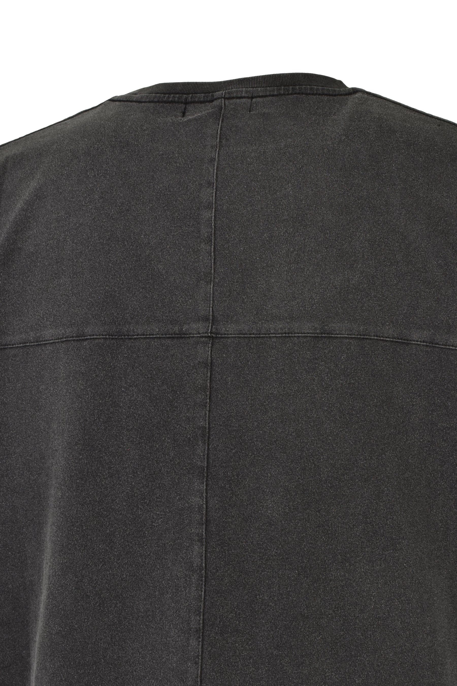WASHED ARCH LOGO T-SHIRT / VINTAGE BLK