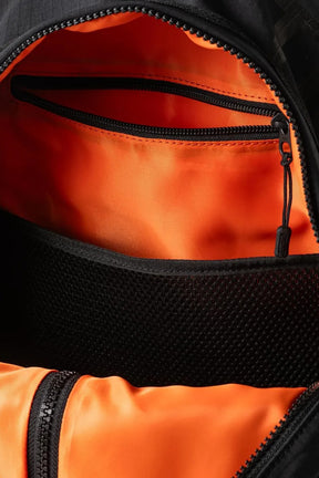 TBPR / DOUBLE POCKET RIPSTOP BACKPACK / BLK