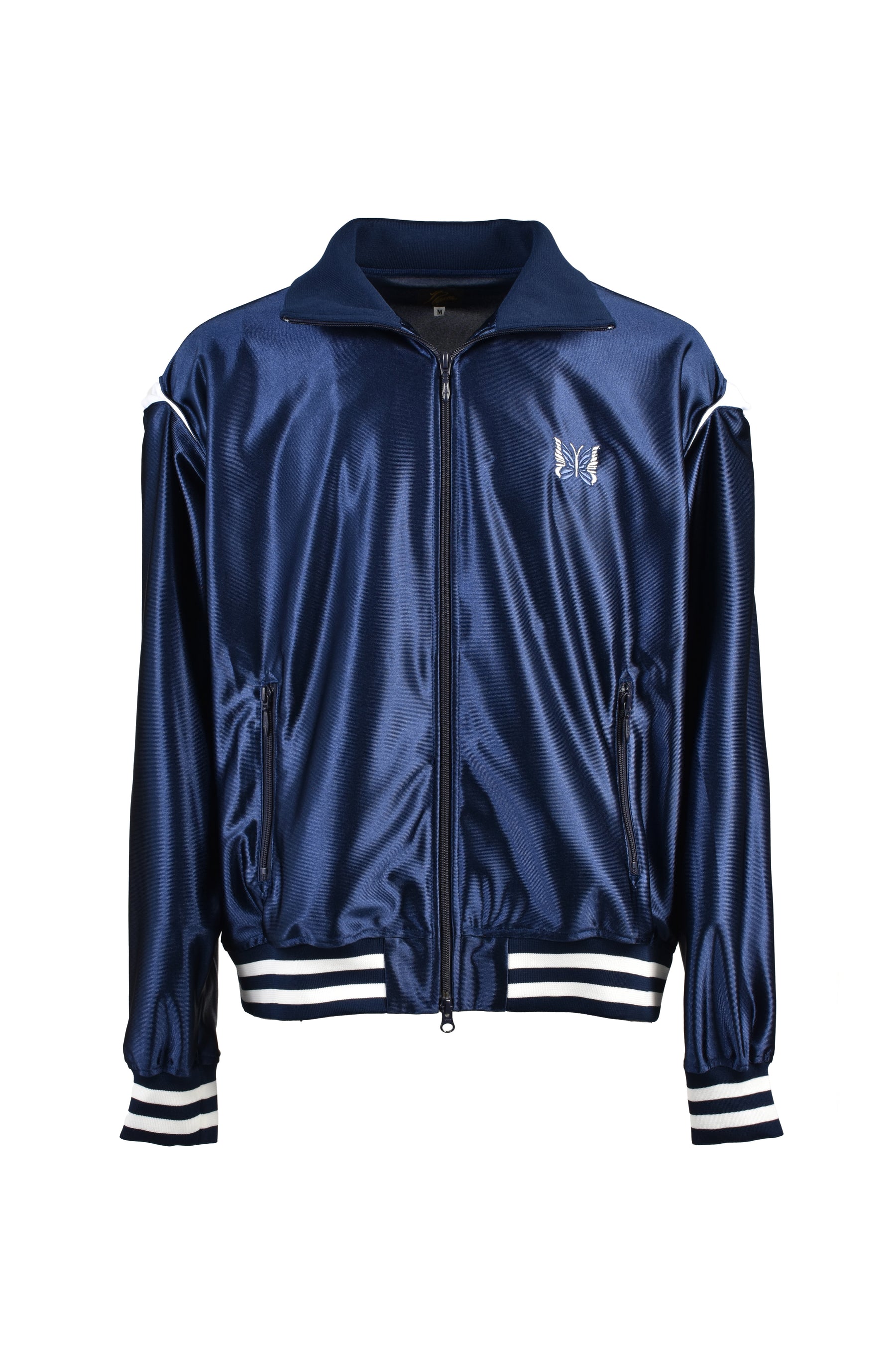 TRACK JACKET - TRICOT SATEEN / NVY
