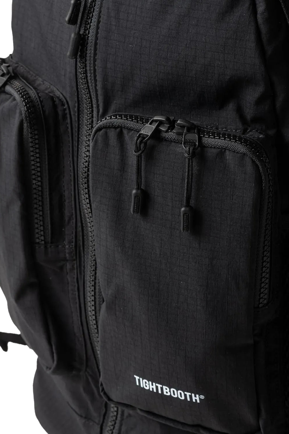 TBPR / DOUBLE POCKET RIPSTOP BACKPACK / BLK