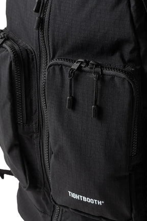 TBPR / DOUBLE POCKET RIPSTOP BACKPACK / BLK