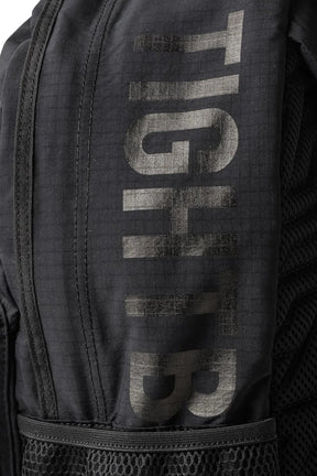 TBPR / DOUBLE POCKET RIPSTOP BACKPACK / BLK