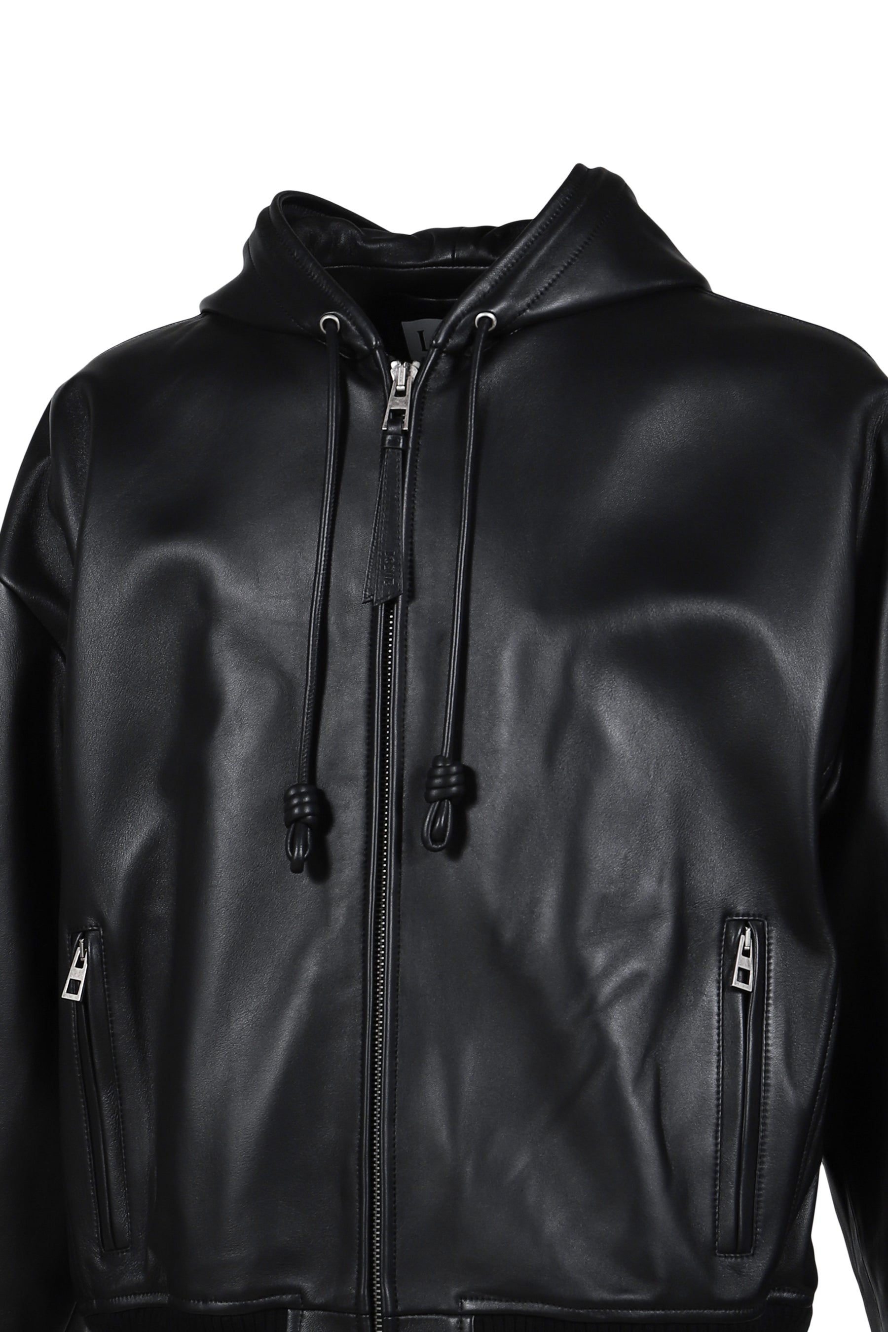 HOODED JACKET / BLK