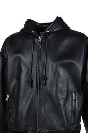 HOODED JACKET / BLK