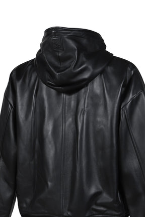 HOODED JACKET / BLK