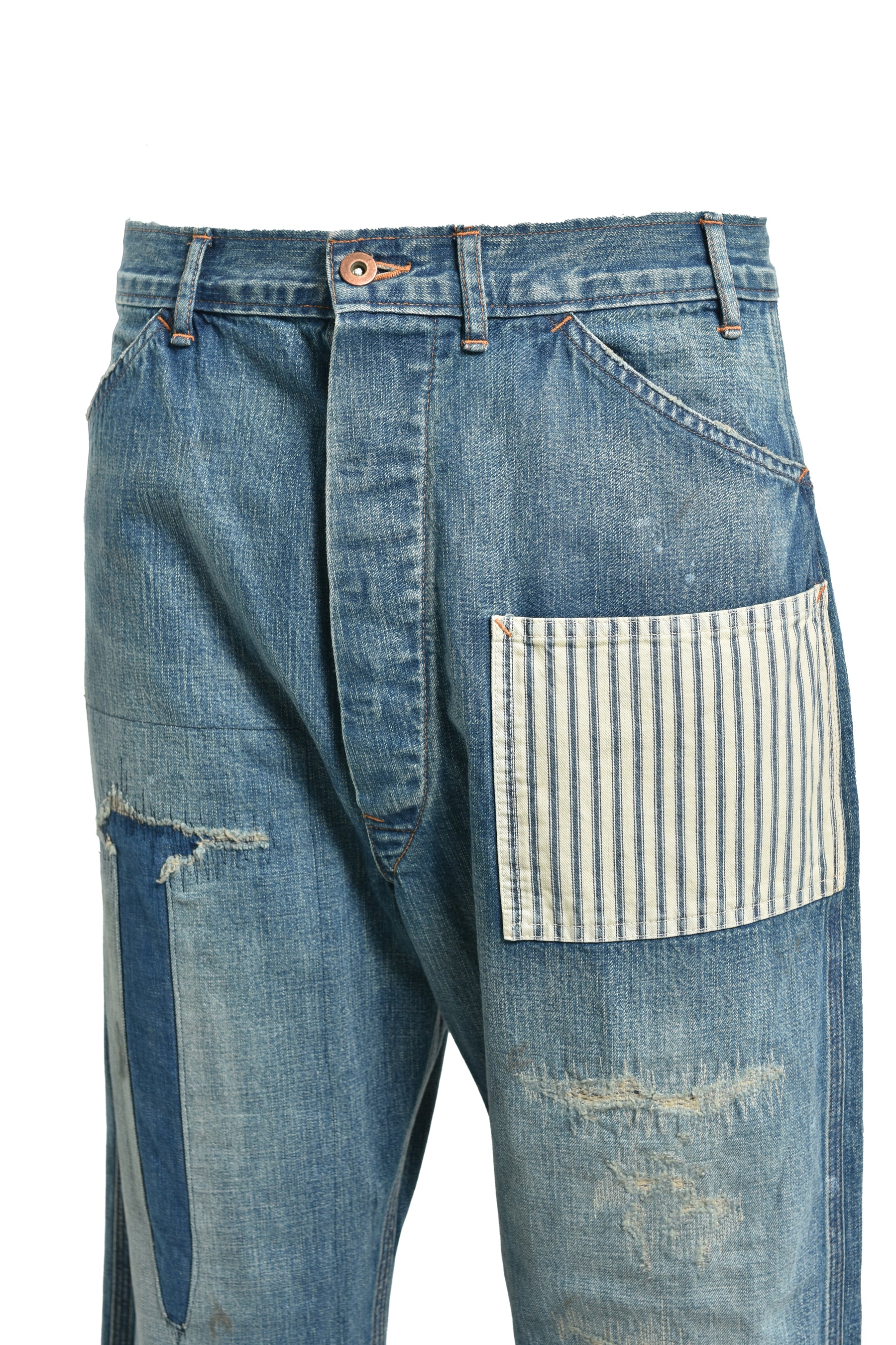 LAPD PRISONER DENIM PT AGING / AGED IND