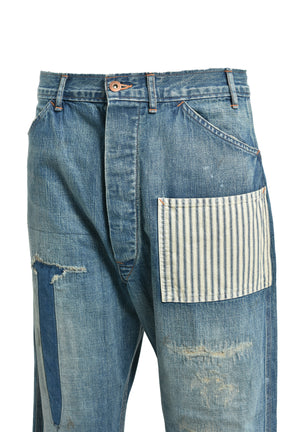 LAPD PRISONER DENIM PT AGING / AGED IND