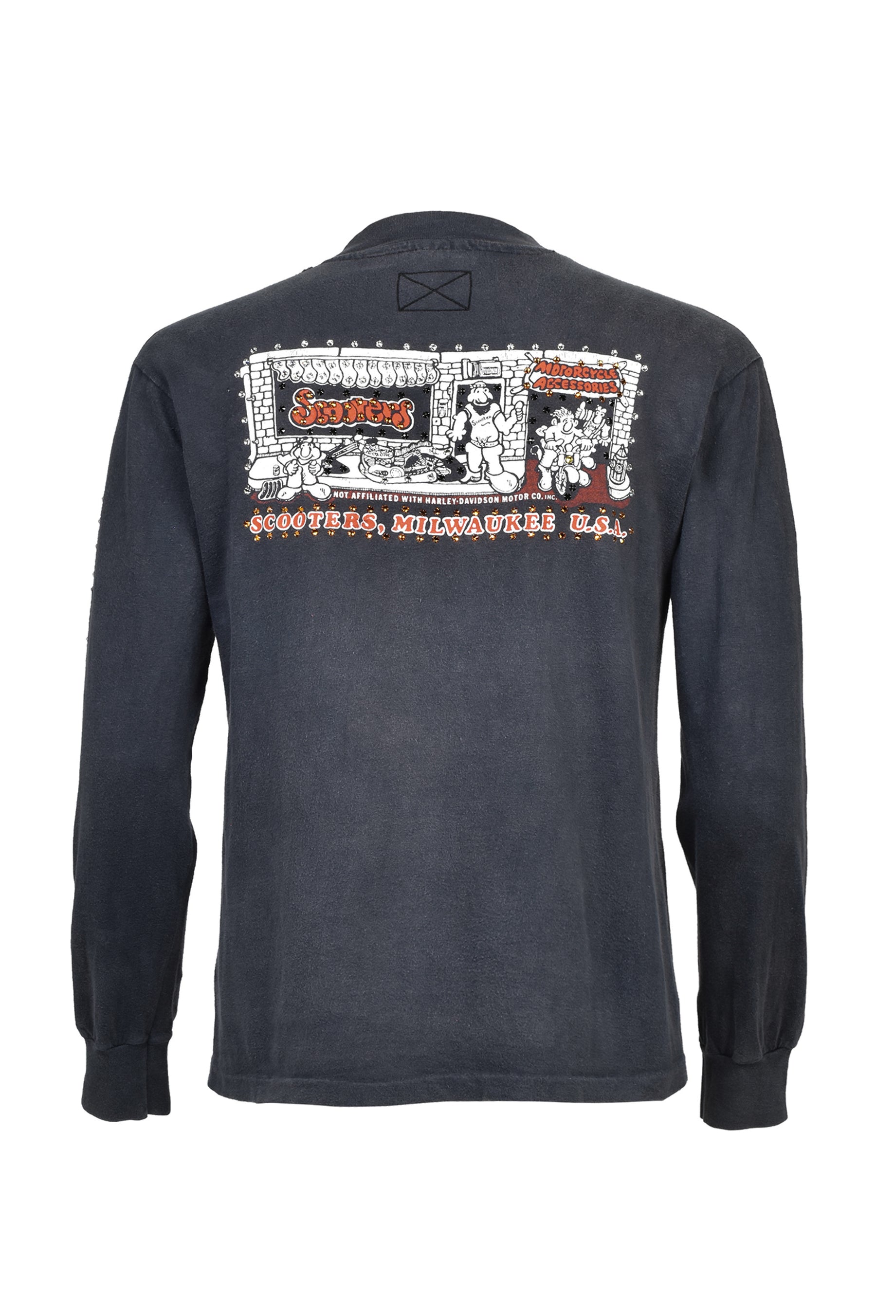 MADE IN USA LS TEE / BLK