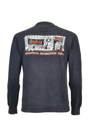 MADE IN USA LS TEE / BLK