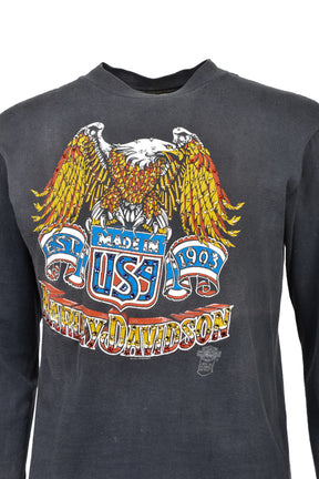 MADE IN USA LS TEE / BLK