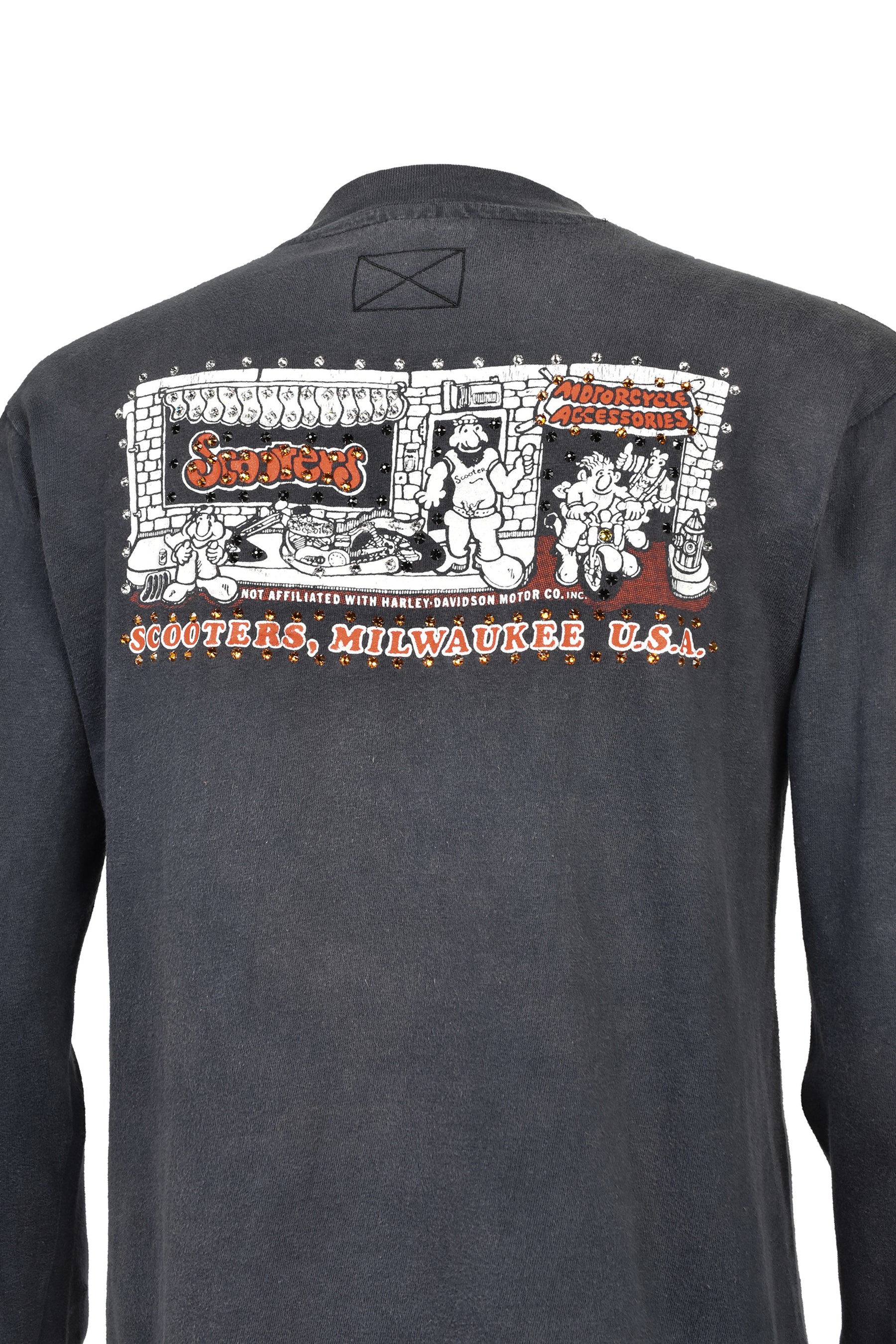 MADE IN USA LS TEE / BLK