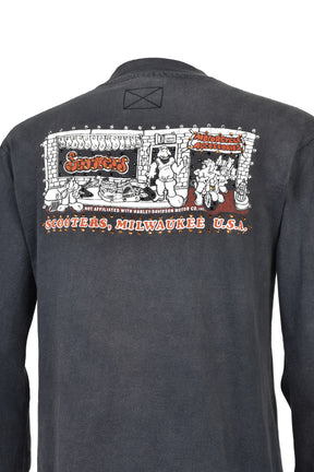 MADE IN USA LS TEE / BLK