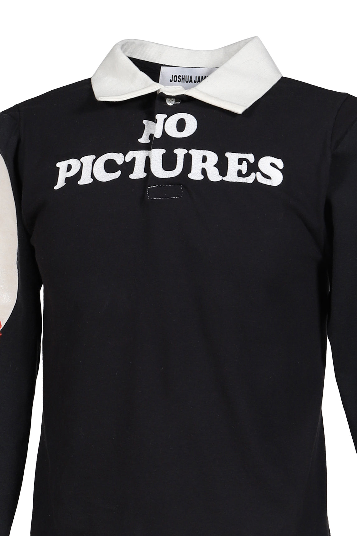 RUGBY TEE (UPCYCLED VINTAGE TEE) / BLK