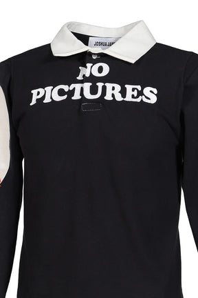 RUGBY TEE (UPCYCLED VINTAGE TEE) / BLK
