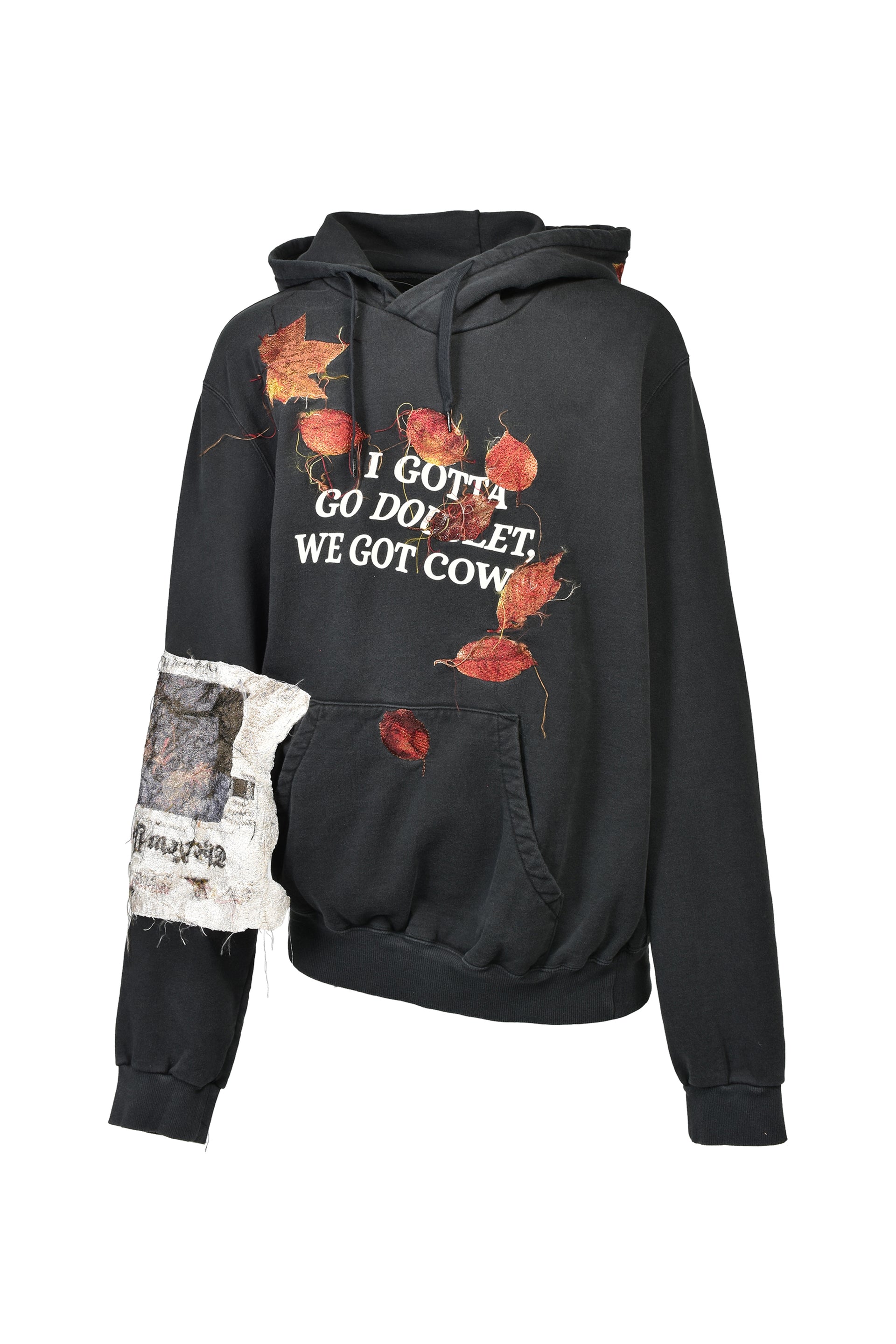 TWISTER HOODIE / BLK