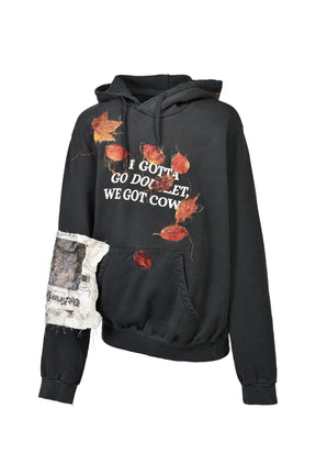 TWISTER HOODIE / BLK