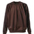 TRACK CREW NECK SHIRT - POLY SMOOTH / DK.BRW