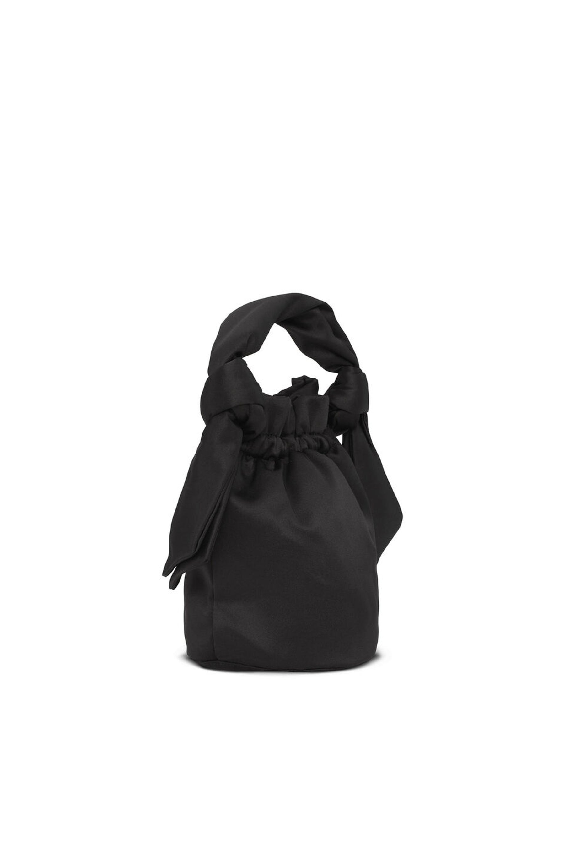 OCCASION TOP HANDLE KNOT BAG / BLK