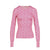 MOON PRINTED JERSEY LS CREWNECK TOP / PINK